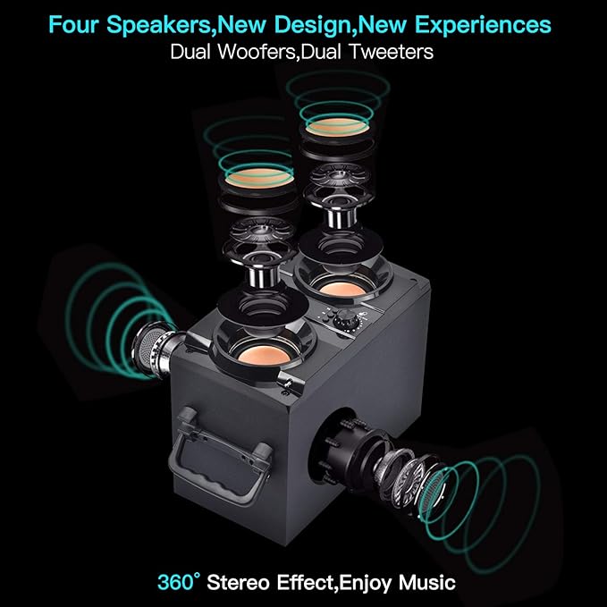 60W Portable Bluetooth Speaker - Image 3