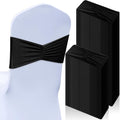Moukeren 100 Pcs Spandex Chair Sashes Bows Bands Slider Sashes by Moukeren