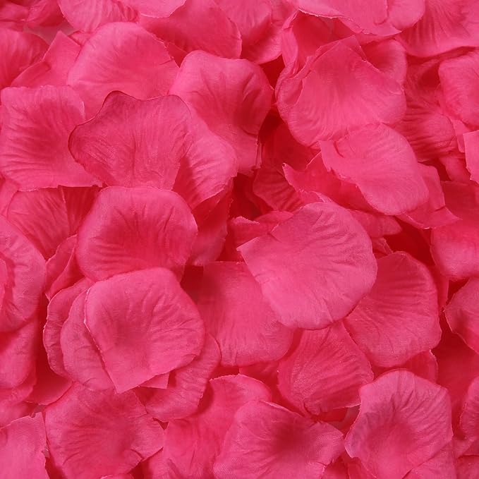 1000 Pcs Artificial Fake Rose Petals, Flower Petals by Uvaluefeet