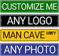 Custom Signs Outdoor Metal, Personalized Street Reflective Signs by SignSigts