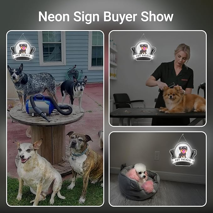 Pet Palace Neon Sign Dog LED Neon Signs - Image 4