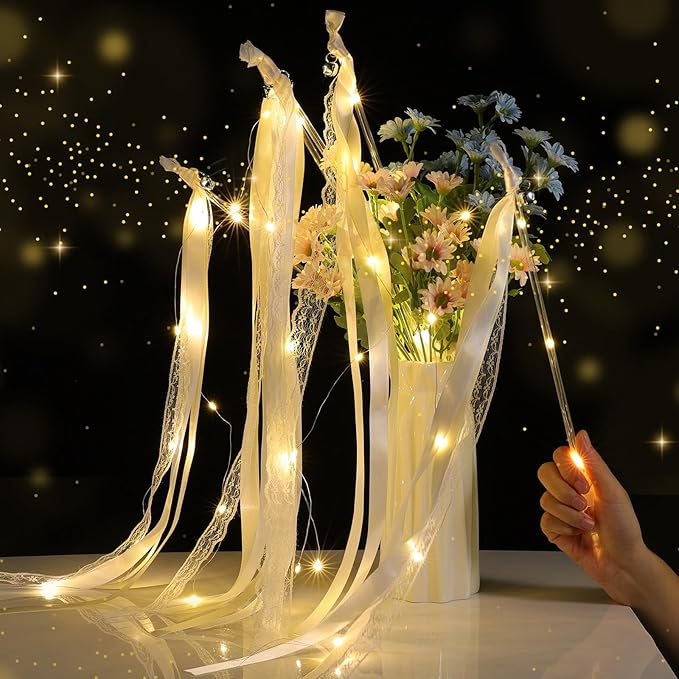50 Pcs Wedding Wands Ribbon Streamers - Image 6