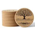 Personalized Cork Coasters by Handmade