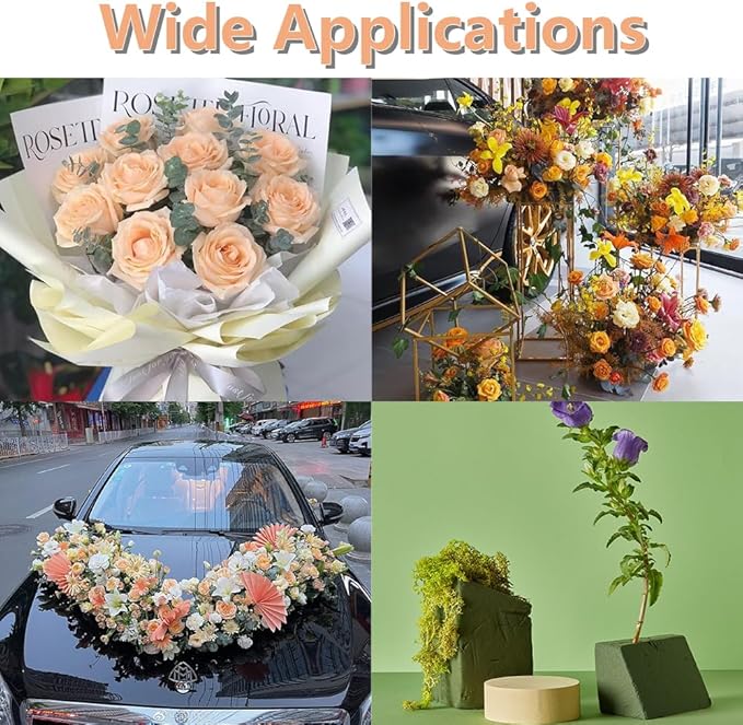 FLORABELS 6 PCS Wet Floral Foam Blocks - Image 8
