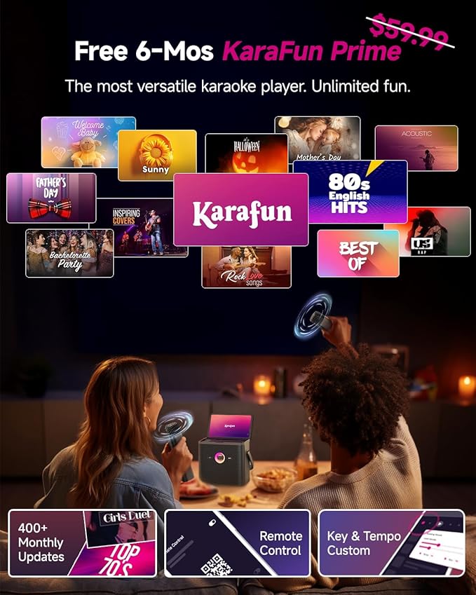 Ikarao Karaoke Machine for Adults, - Image 4