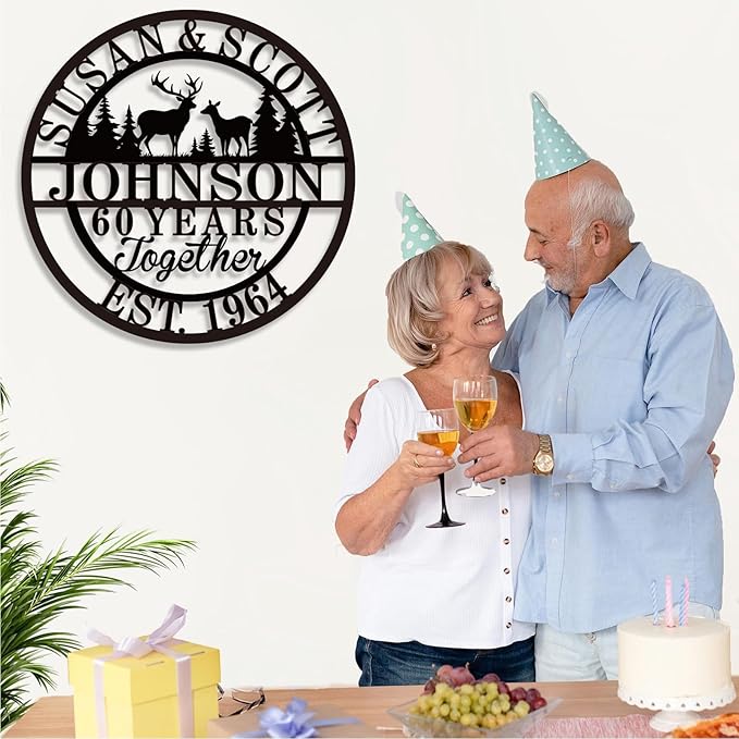 Personalized Christmas Gifts 2025, Custom 50th/40th/60th/70th/30th/1-99 Years - Image 2