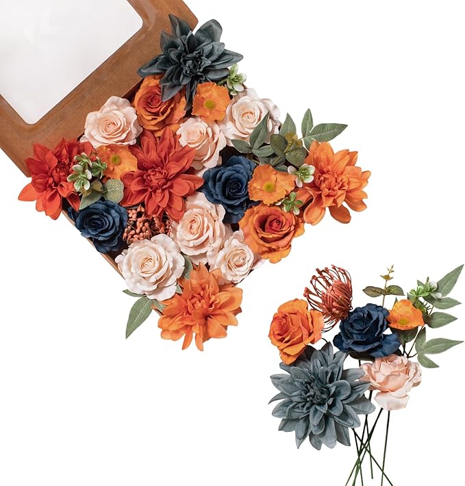 FANKO Rose Artificial Flowers Combo by FANKO