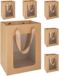 MOXARYSU 6 Pcs Brown Gift Bags by MOXARYSU