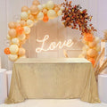 Fitable Sequin Tablecloth for Parties 90x132 Inch by Fitable
