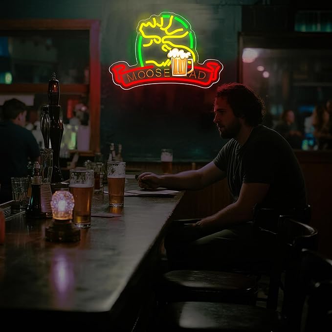 Beer Neon Sign for Wall Decor Beer Neon Lights Bar Led Sign for Man Cave Home - Image 4