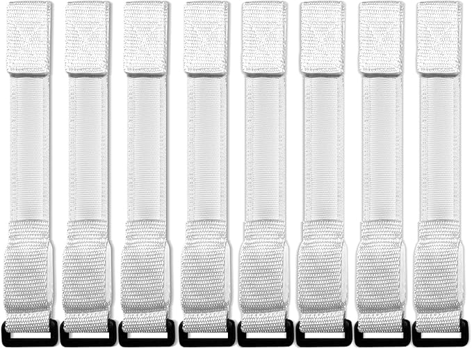M.best 8pcs LED Light Up Bracelets Glow Flashing Wristbands Glow in The Dark - Image 4