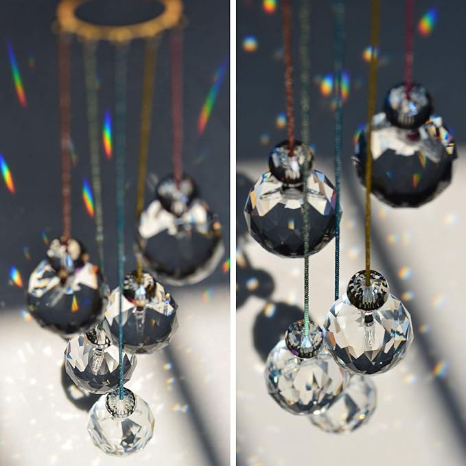 Crystals Ball Prisms Suncatcher Hanging Ornament Rainbow Maker - Image 6