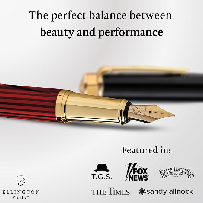 Ellington Pens Luxury Fountain Pen Set- Fountain Pens - Image 2