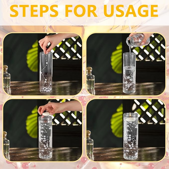 100 PCS Artificial Floating Beads - Image 5