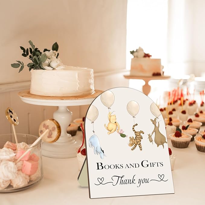 Winnie Decor Baby Shower Welcome Sign - Image 3