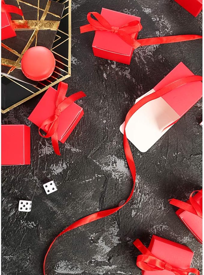AWELL Red Gift Candy Box Bulk 2x2x2 inches - Image 4