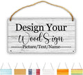 Custom Personalized Board Hanging Wood Sign, Design Your Welcome Sign, by sophiehome