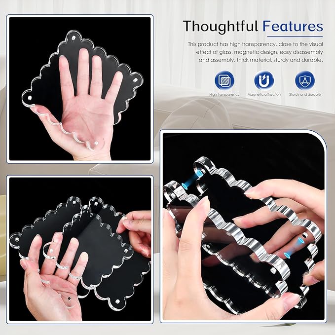 Acrylic Picture Frames .5×5inch 2Pack - Image 6