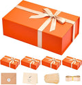 LIFELUM Gift Boxes 13.85 x 8.35 x 4.45 inch 5 Pack Gift Boxes by LIFELUM