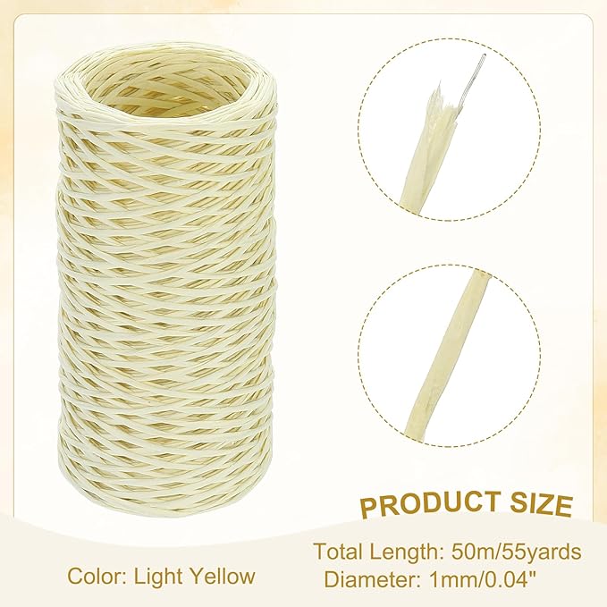 uxcell 164 Feet Floral Wire, 1mm Vine Bind Wire - Image 2