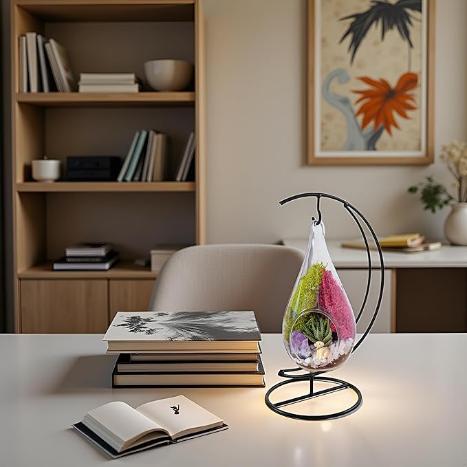 7" DIY Teardrop Terrarium Kit - Image 7