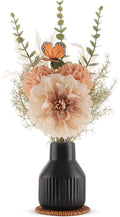 Small Fake Flowers in Vase 14" Centerpiece Table Decorations Silk Flowers by Unknown
