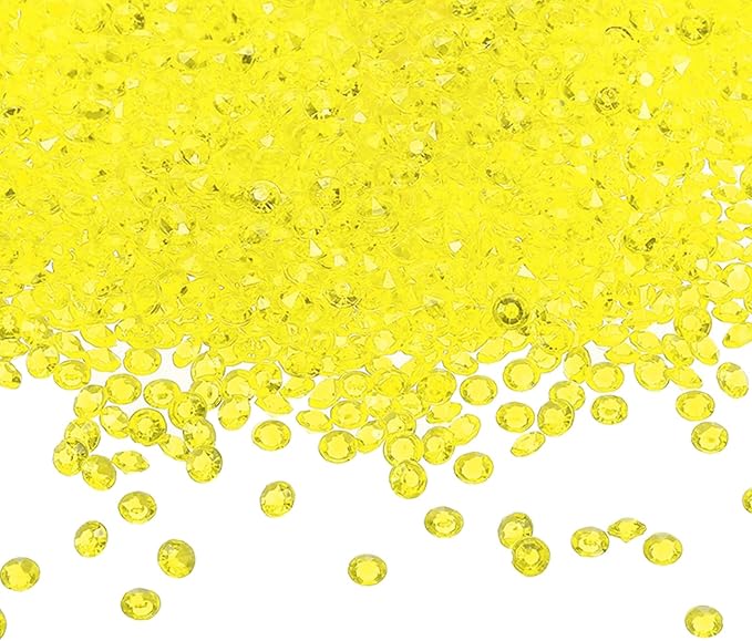 PATIKIL 10000 Pcs Wedding Table Scatter Confetti Crystals 4.5mm Acrylic by PATIKIL