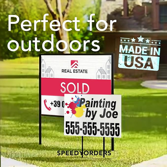 SPEEDYOOKS Custom Outdoor Metal Sign, Personalized Aluminum, Customized Safety - Image 4