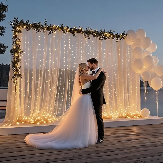 10×10ft Tulle Backdrop Curtains - Image 7