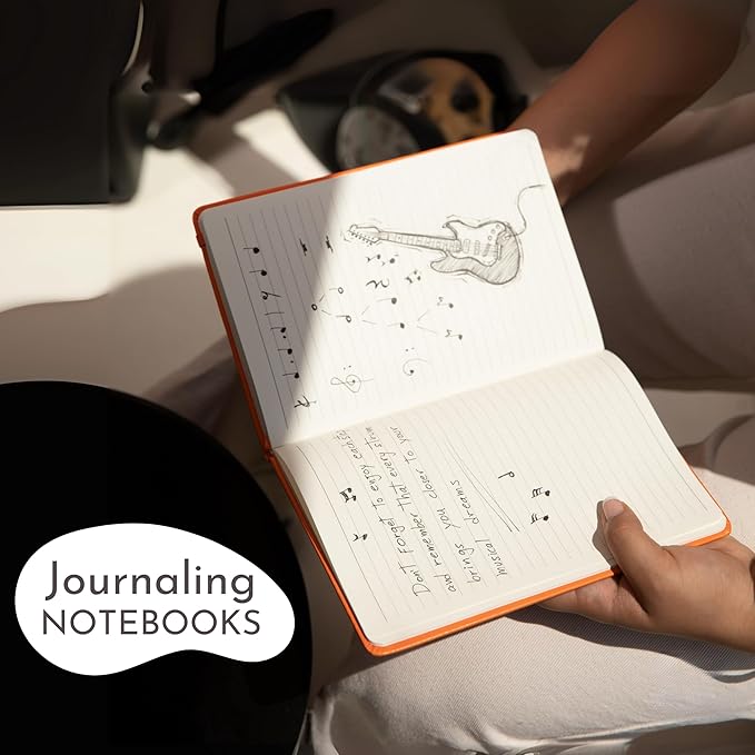 SETTINI Lined Journal, 192 Archival-Quality Pages, QuillEase Bleed-Free Paper - Image 7