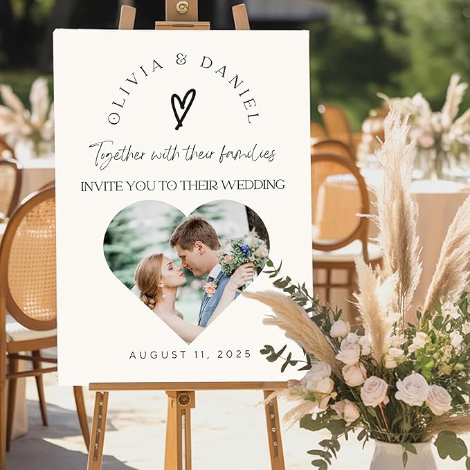 Custom Printable Wedding Welcome Sign by GiantBigHands