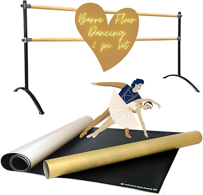 Marley Dance Floor- Ideal for Ballet, and Party Dancing for All Ages- Non-Slip - Image 2