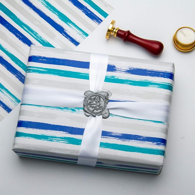 WRAPAHOLIC 30 Inch Reversible Wrapping Paper Roll - Image 4
