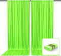 2 Panels Fruit Green Backdrop Curtain, 10 x 7 Feet Background Curtains by Zankubom