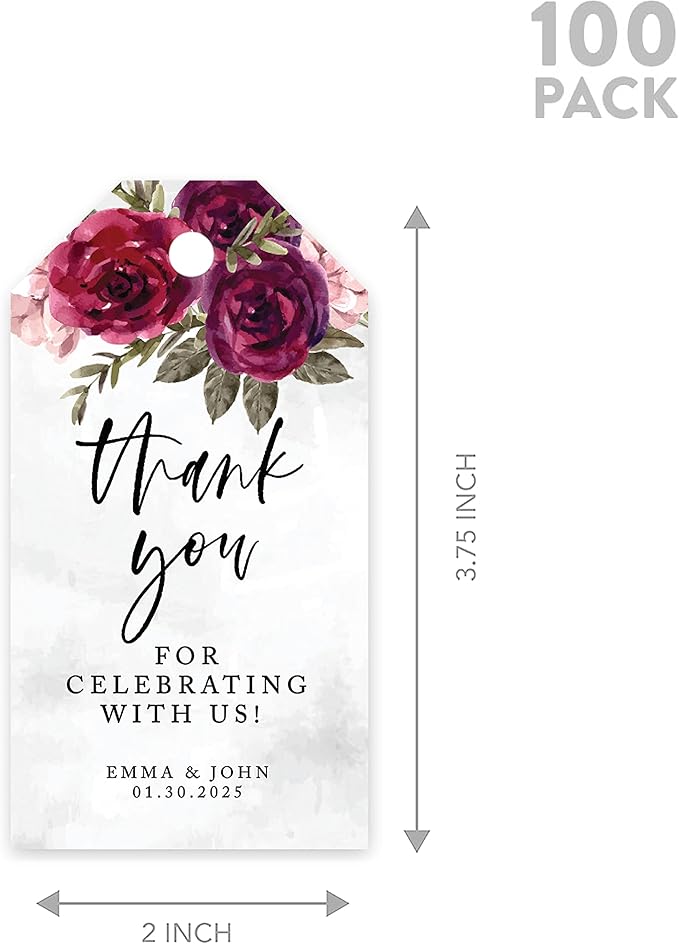 Andaz Press 100-Pack Personalized Thank You - Image 5
