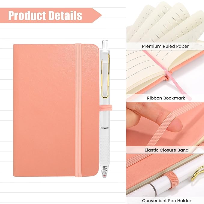 Aneco 50 Sets Pocket Notebook Journals - Image 3