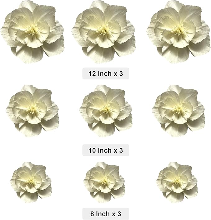 BRT Bearingshui Crepe Paper Flowers Decoration - Image 2