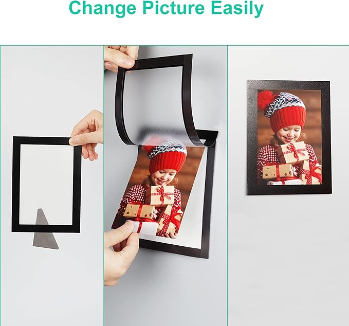 CRUGLA 5x7 Magnetic Picture Frames - Image 3