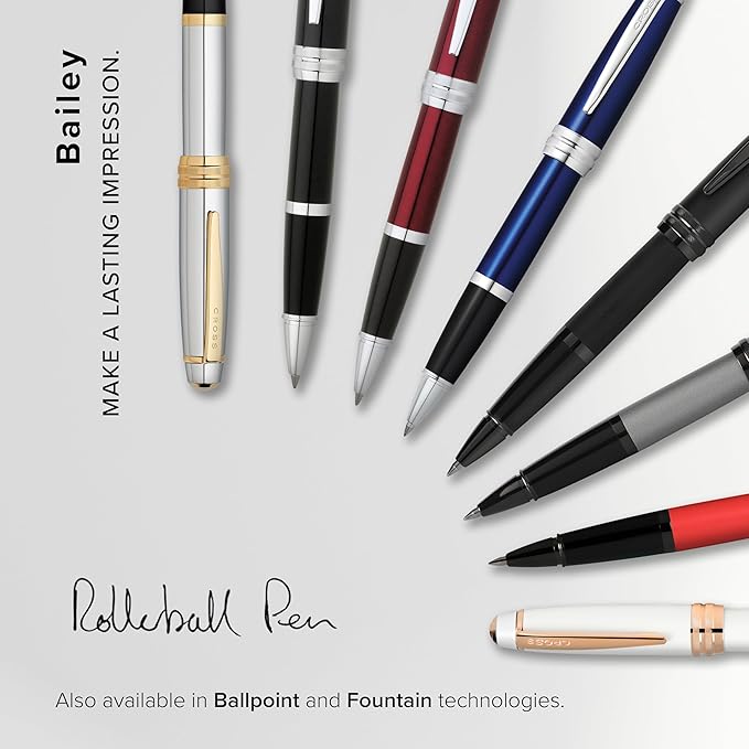 Cross Bailey Refillable Rollerball Pen Presented in a Premium Gift Box - Image 6