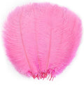 YAKRUNA 30PCS Light Pink Ostrich Feathers Bulk 12-14 Inches by YAKRUNA