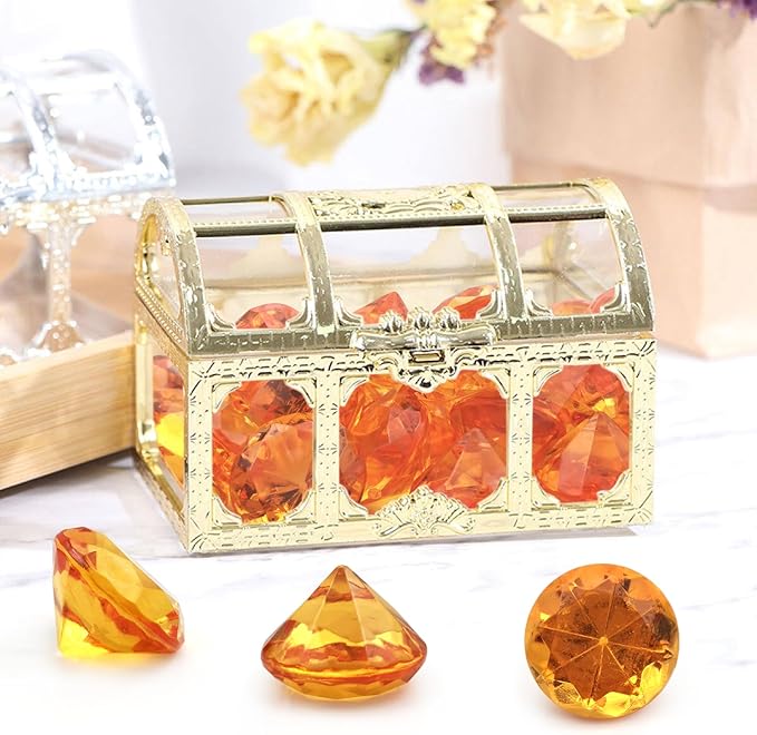 100 PCS Acrylic Diamond Gems, Arts & Crafts, Birthday Decorations - Image 6