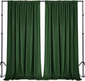Sugargirl 10x10FT Green Backdrop Curtains Polyester Photo Backdrop Drapes by Sugargirl