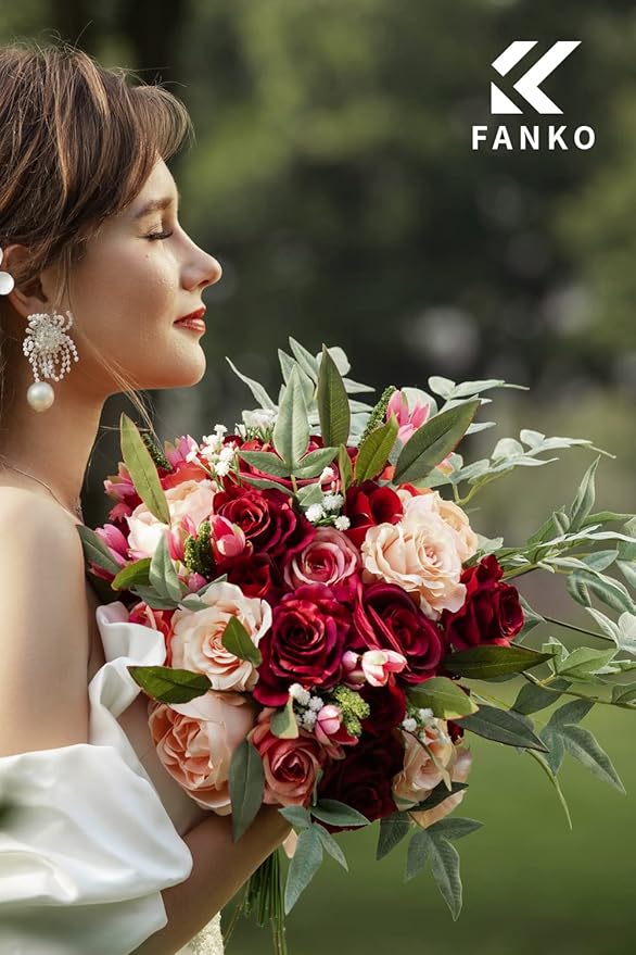 FANKO Rose Artificial Flowers Combo - Image 5