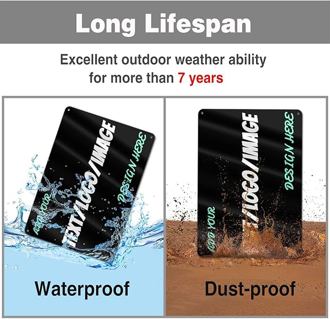 Custom Signs Outdoor Metal Sign - Image 4