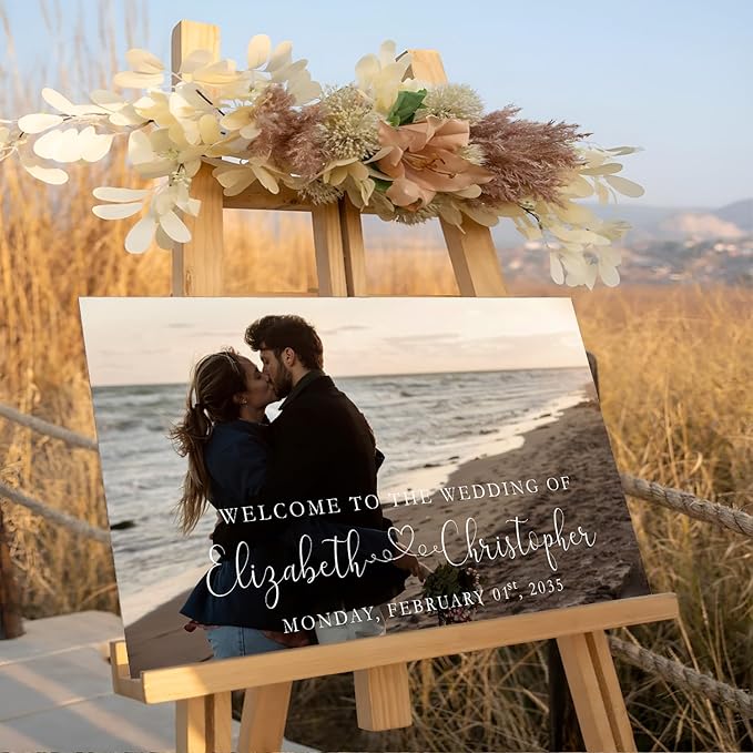 Welcome To Our Wedding Sign, Wedding Signs - Image 2