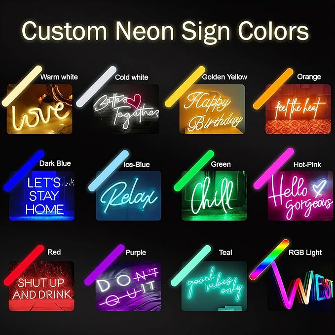 Custom Neon Signs for Wall Decor, Personalized Your Own Neon Name Sign - Image 4