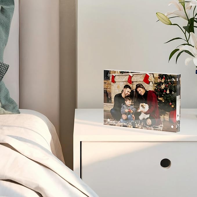 4x6 Acrylic Picture Frame 5 Pack, Desktop Display Decor Gift - Image 6