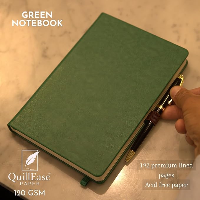 SETTINI Journal Notebook for Writing, Vegan Leather Hardcover Notebook - Image 6