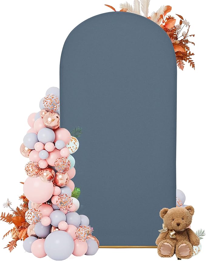 6.6FT Wedding Arch Covers Arch Backdrop Cover Arch Stand Covers Set Arch Cover by Unknown
