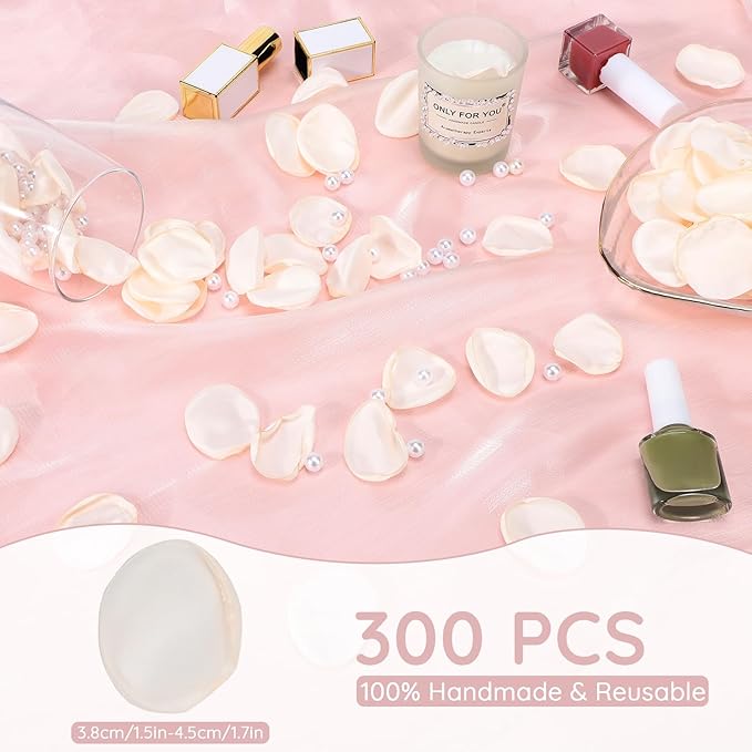 SUREAM Flower Petals for Wedding, Flower Girl Basket, Romantic Night, Aisle - Image 2